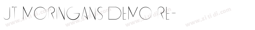 UT Moringans Demo Re字体转换